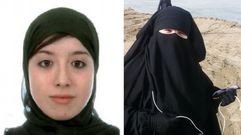 A la izquierda de la imagen, Asia Ahmed Mohamed, la viuda de Kokito. A la derecha, F�tima Akil Laghmich, las dos arrestadas en Turqu�a cuando intentaban volver a Espa�a.