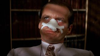 Jack Nicholson interpreta a un detective privado en &laquo;Chinatown&raquo;