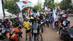 El motoclub est� muy involucrado con lo que sucede en Ribeira e, incluso, anunciaron el inicio de la Festa da Dorna en el 2018