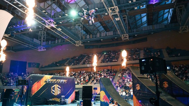 Imagen de la pasada edicin del Soloflow Freestyle en el Multiusos do Sar