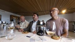 Los alcaldes de Mux�a, Laxe y Cabana participaron el jueves en una jornada promocional y degustaci�n de producto laxense