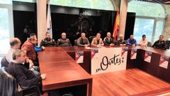 En la presentaci�n participaron representantes de entidades locales.
