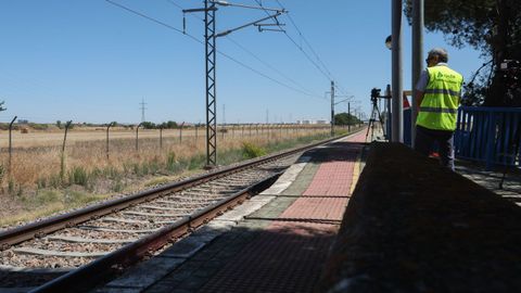 Una pareja muere tras ser arrollada por un tren en Moriscos, Salamanca