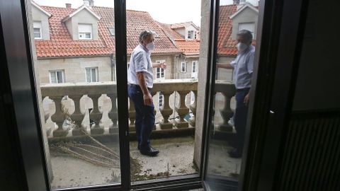 As est el edificio del Concello de Pontevedra que afrontar su reforma en breve