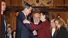 Ante la ausencia de S�nchez, la ministra de Exteriores recibi� a Guaid� en la Casa Am�rica