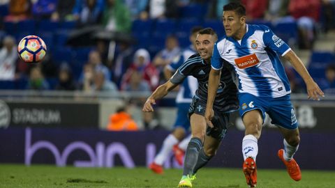 Espanyol-Celta (0-2) de Primera el 25 de septiembre del 2016.