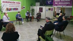 Reuni�n de la Agrupaci�n Mi�o con representantes de la oposici�n