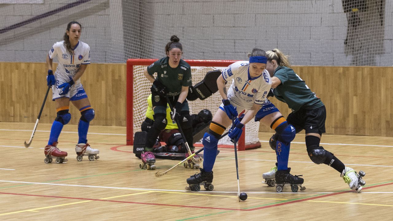 Carballo fue este lunes la fiesta del hockey sobre patines autonómico