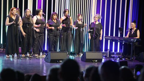 Durante la ceremonia los asistentes pudieron disfrutar de actuaciones musicales.