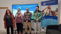 Chefa Bretal, Laura S�nchez, Jos� Dom�nguez y Adri�n Rey