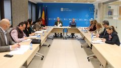 Reuni�n de la comisi�n territorial de coordinaci�n de la Xunta.
