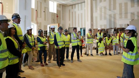 Habr tres turnos en diferentes horarios para poder visitar las obras