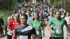 Unas quinientas personas participaron en la II carreira Monte Fuci�o do Porco