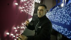 Antonio Y&aacute;&ntilde;ez, gerente de Axi&ntilde;a Servicios Deportivos, empresa que hace las carrozas de la cabalgata. 