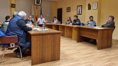 El pleno de A R�a dur� dos horas