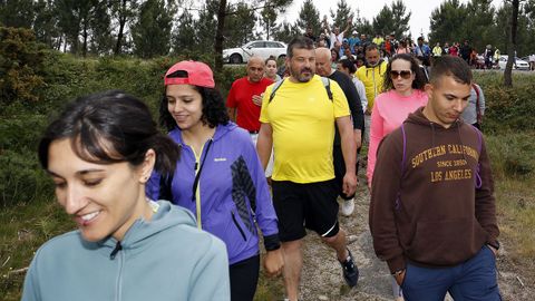 Andaina solidaria Congalsa POR EL MONTE DE A CUROTA