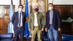 Bruno L�pez, Jos� Manuel Baltar y Bernardino Gonz�lez se reunieron para analizar la organizaci�n del torneo