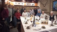Extrabajadores de Almacenes  Urones, reunidos en Casa Celia m�s de 20 a�os despu�s del cierre de la empresa