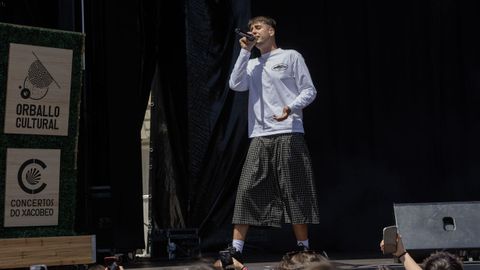 9Louro, nunha actuaci&oacute;n recente en Vimianzo