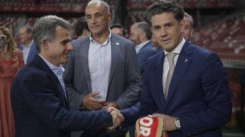 Irarragorri con Eloy Olaya y Joaqu�n