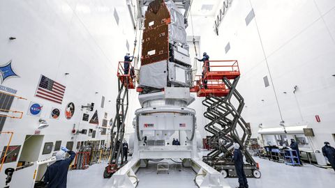 Trabajos en el telescopio espacial Nancy Grace Roman.