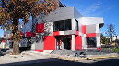 Vista del mercado municipal de As Pontes