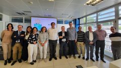 Presentaci�n de los tres primeros proyectos de tesis de los ocho proeyctos de investigaci�n previstos en el programa europeo