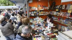 La Feria del Libro de Ferrol, en su pasada edici�n.