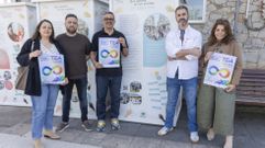 Directiva de la asociaci�n Un Paso M�is y regidor carball�s presentaron la jornada 