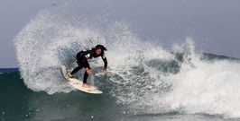 Las condiciones del mar ayudaron al �xito de la competici�n, ya que los surfistas pudieron protagonizar un gran espect�culo.
