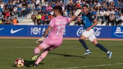 Eric Puerto, durante un partido de esta temporada con el Antequera