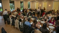 Comida de Navidad del personal de un hospital gallego
