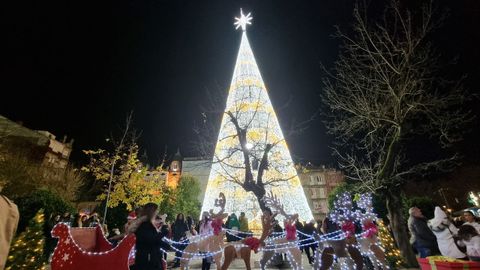 El rbol de Navidad de Ourense