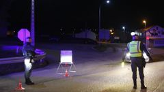 Control nocturno de la Guardia Civil en la costa