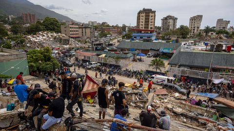 Situaci�n en La Guaira tras la incidencia de los terremotos