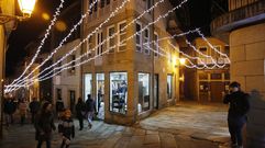 En Allariz han instalado un gran poblado navide�o