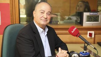 Ran�n Vigo, en una entrevista en Radio Voz