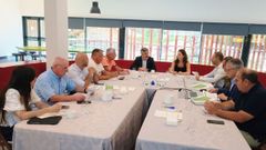Reuni�n de la comisi�n delegada de Cadasa.
