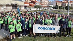 El a�o pasado la andaina solidaria Congalsa recorri� Ribeira