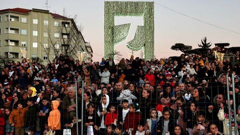 Cabalgata de los Reyes Magos en Vigo 