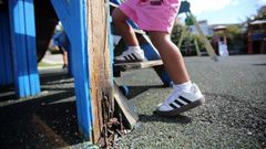 Estado de uno de los juegos en el parque Torrado