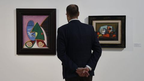 Exposición «Compromiso con el arte» de las colecciones de Abanca y Bancaja.