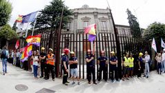 La concentraci�n, en im�genes
