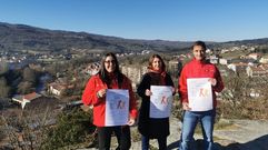 Mar�a L�pez, en el centro, junto a representantes de Xeitura