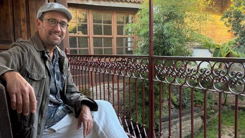 Aser �lvarez, cineasta e documentalista, autor dun documental monogr�fico sobre Antonio Palacios.