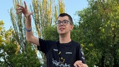 Pedro, en la competici&oacute;n en Fuenlabrada
