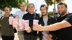 Los siete locales participantes se han provisto de 7.000 vasos de pl�stico
