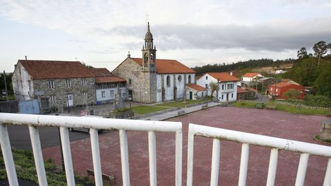 Iglesia de Seavia, en Coristanco