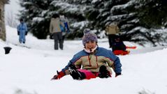 O Cebreiro y su nieve, atractivo tur�stico
