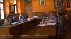 Pleno de la corporaci�n de Aller.Pleno de la corporaci�n de Aller